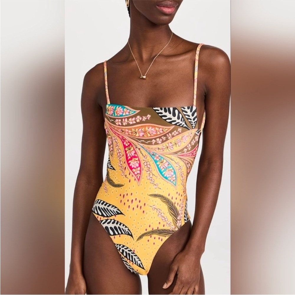 Agua Bendita Kali Luna Reversible One Piece Swimsuit